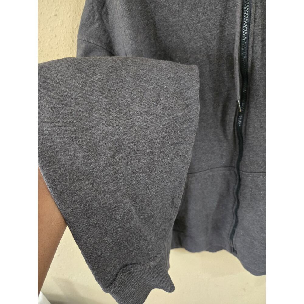 Vintage Champion Full Zip Hoodie, Fleece Lined, Grey, Size 2X - Picture 3 of 11